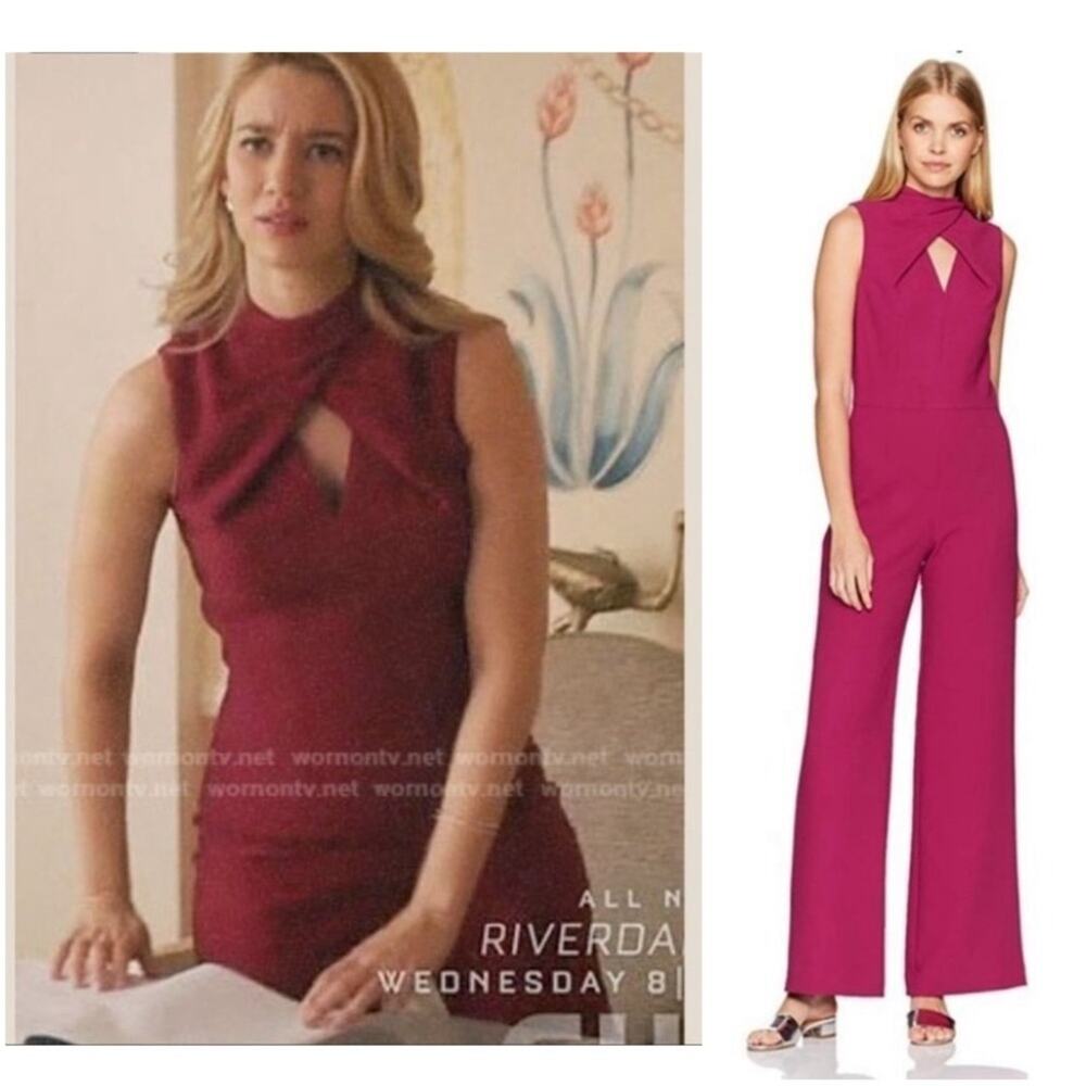 Trina Turk Contessa Sleeveless Jumpsuit Size 4 Small - Picture 1 of 13